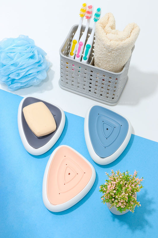 Ribbed Ceramic Soap Dish - view 2