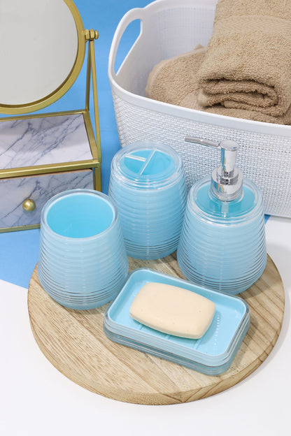 Ribbed Ceramic Soap Dish - view 4
